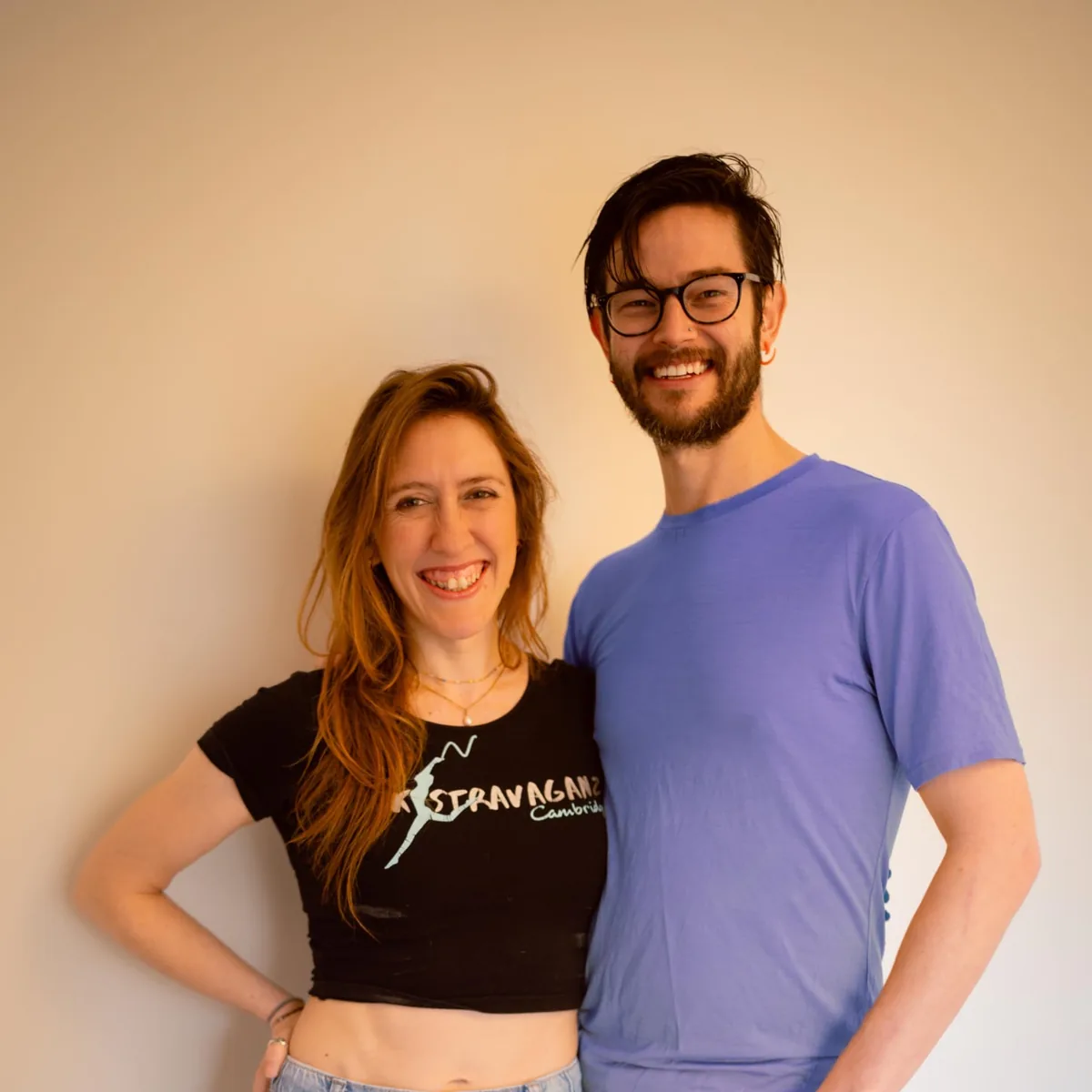 Elli and Dan dancing Brazilian Zouk